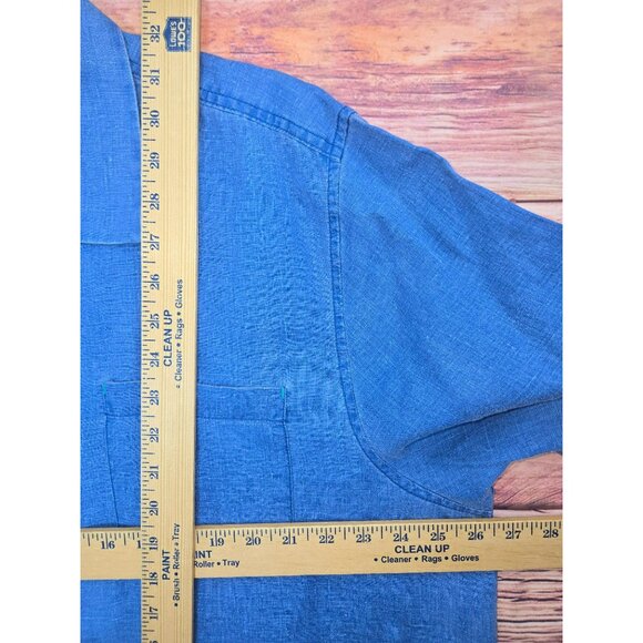 Tommy Bahama Mens Linen Shirt XL - Camp Collar - Picture 8 of 8